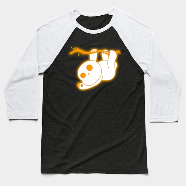 Skull Baby Sloth Baseball T-Shirt by Toni Tees